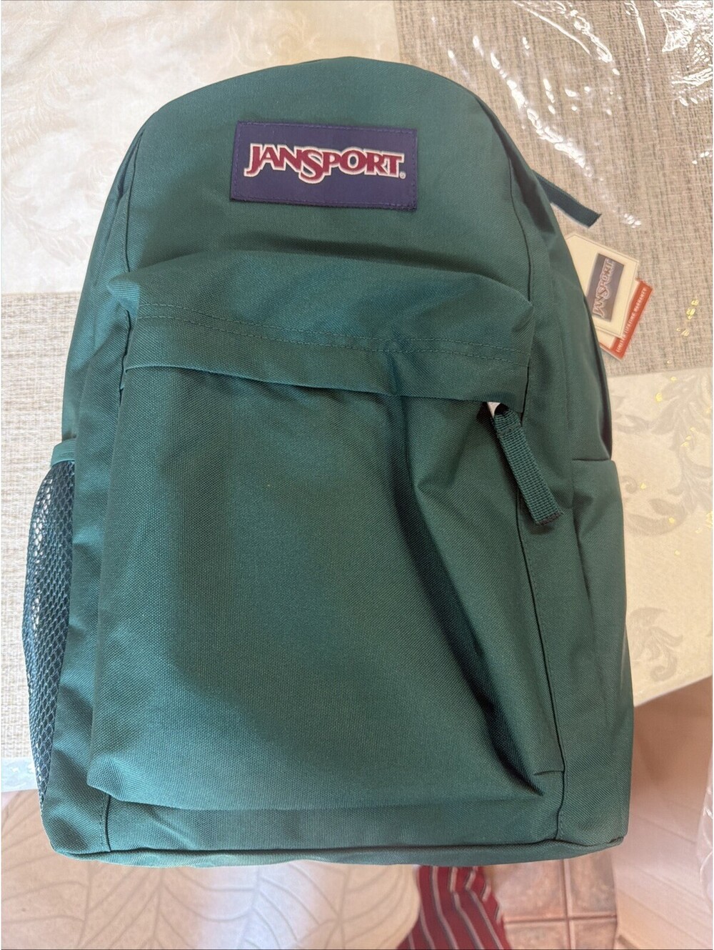 JanSport Essential Pack Backpack Deep Juniper 24L JSOA83M17F7 NWT